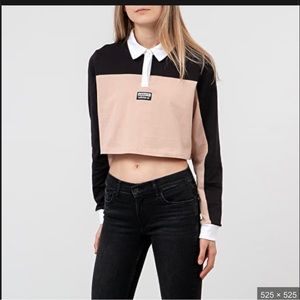 Adidas crop polo